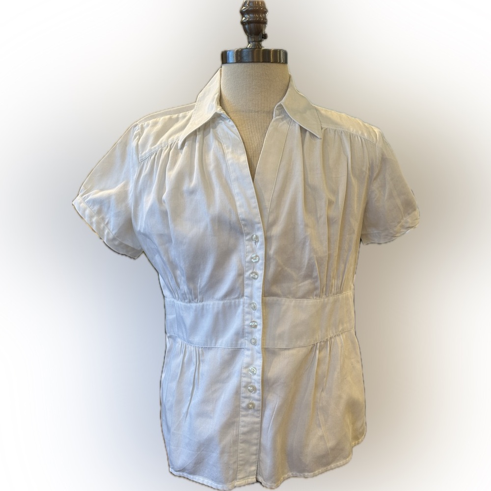Ann Taylor 100% Cotton Blouse Sz 18
